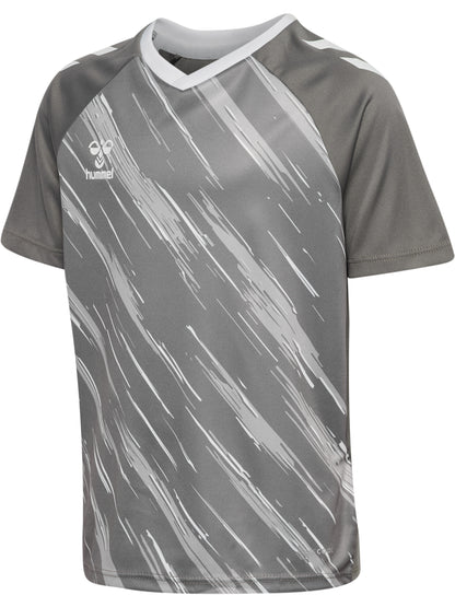 HUMMEL Match Triumph Jersey S/S Kind (steel gray/white)