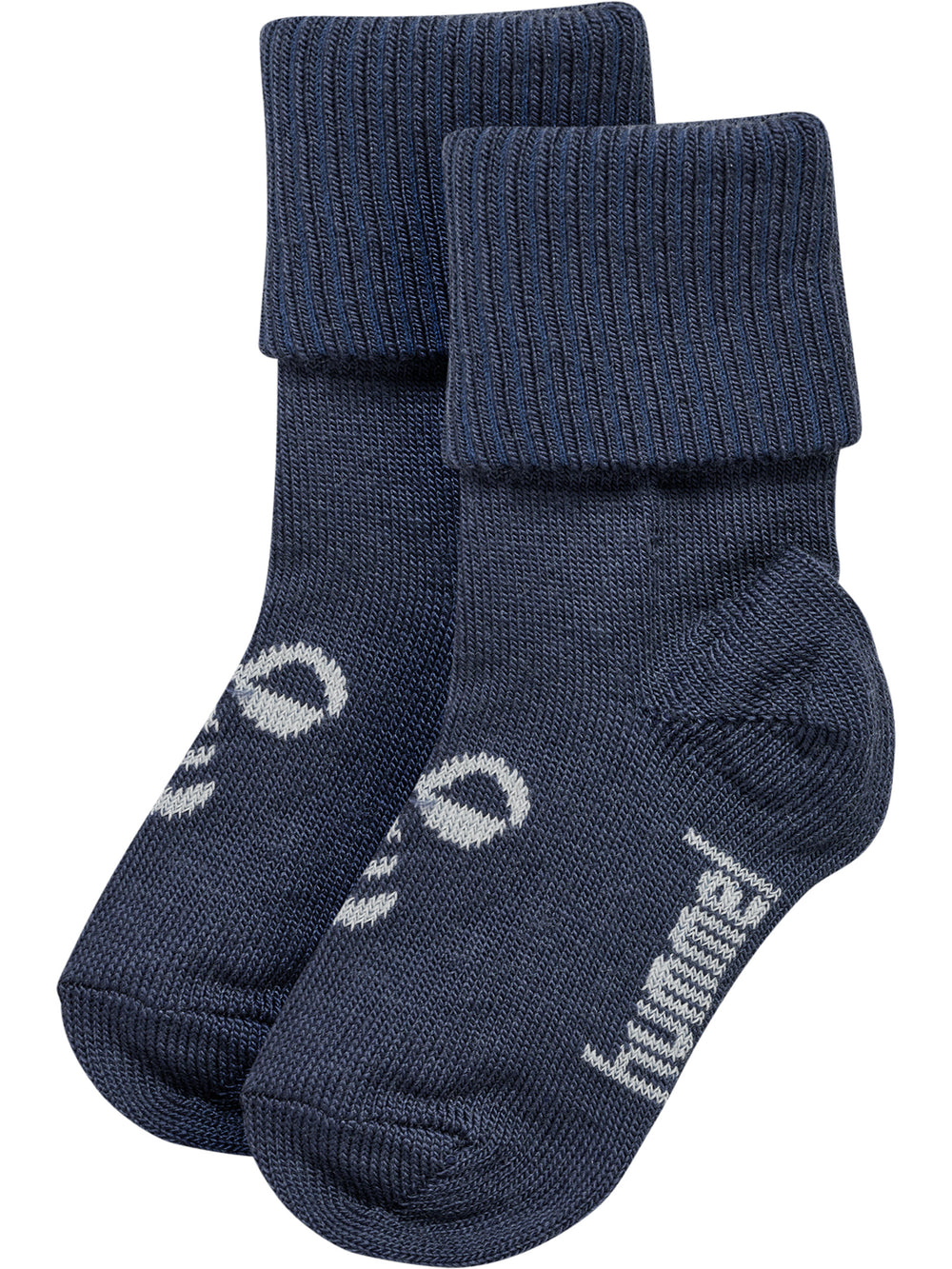 HUMMEL Mini Wool 2-Pack Socks Kind (ombre blue/flint stone)