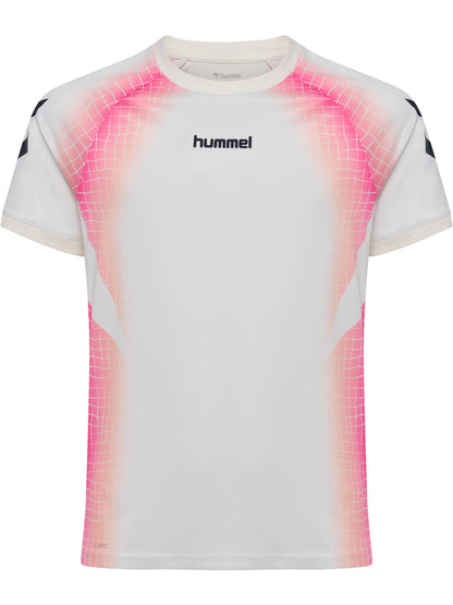 HUMMEL Blazeclub 27 Graphic PL Tee Kind (cloud dancer)