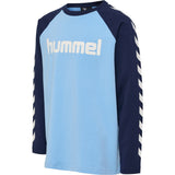 HUMMEL Boys T-Shirt L/S Kind (dusk blue)