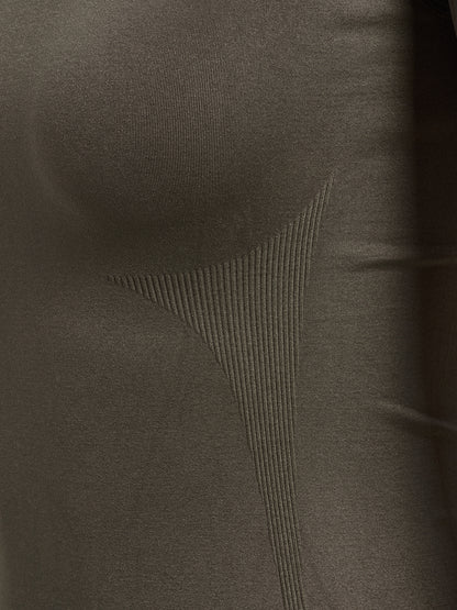 HUMMEL Flow T-Shirt L/S Damen (major brown)