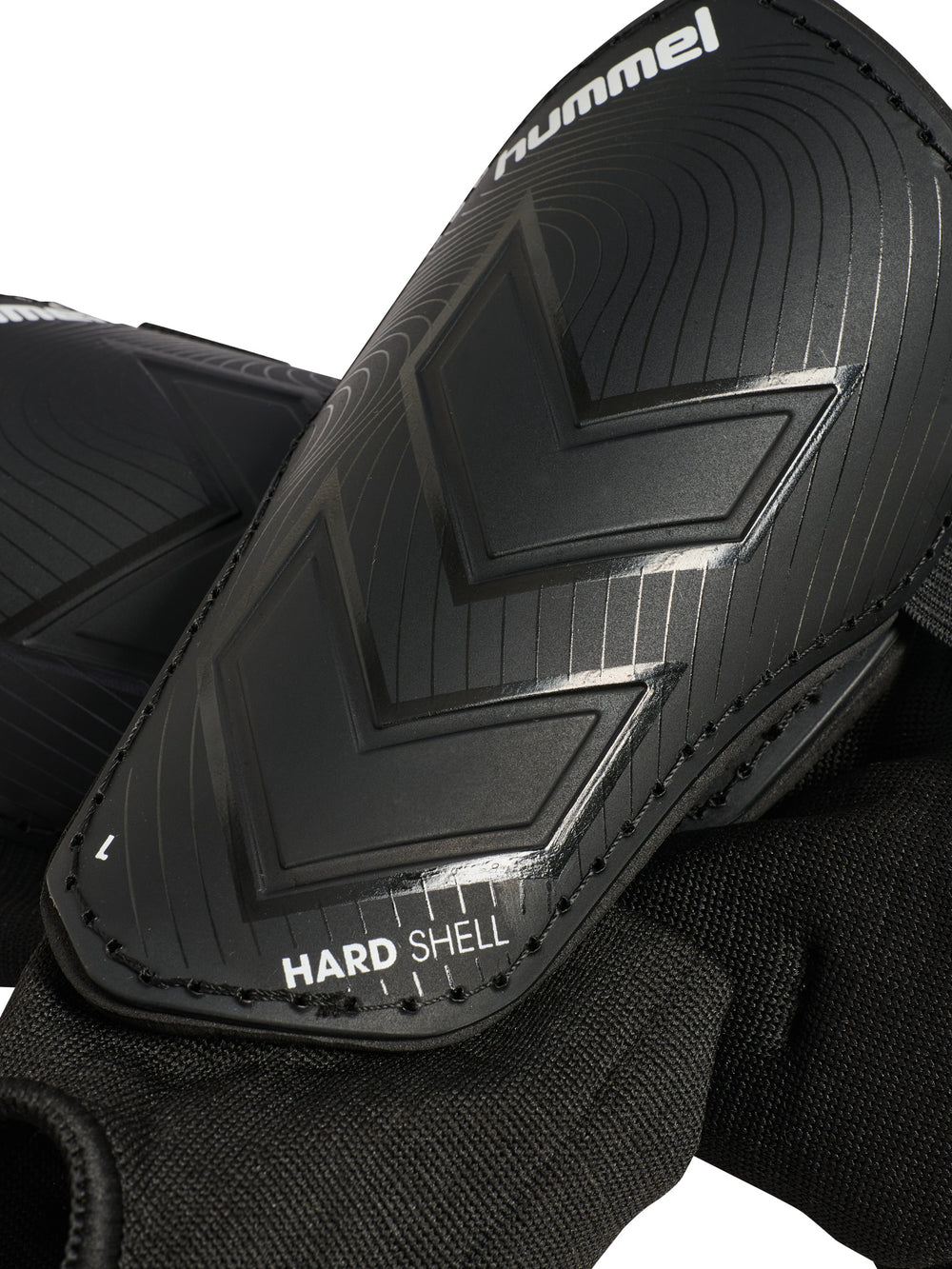 HUMMEL Shin Guards Hard Shell (black/black/white)