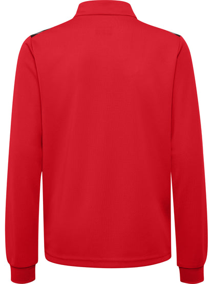HUMMEL Authentic Half Zip Sweat Kind (true red)