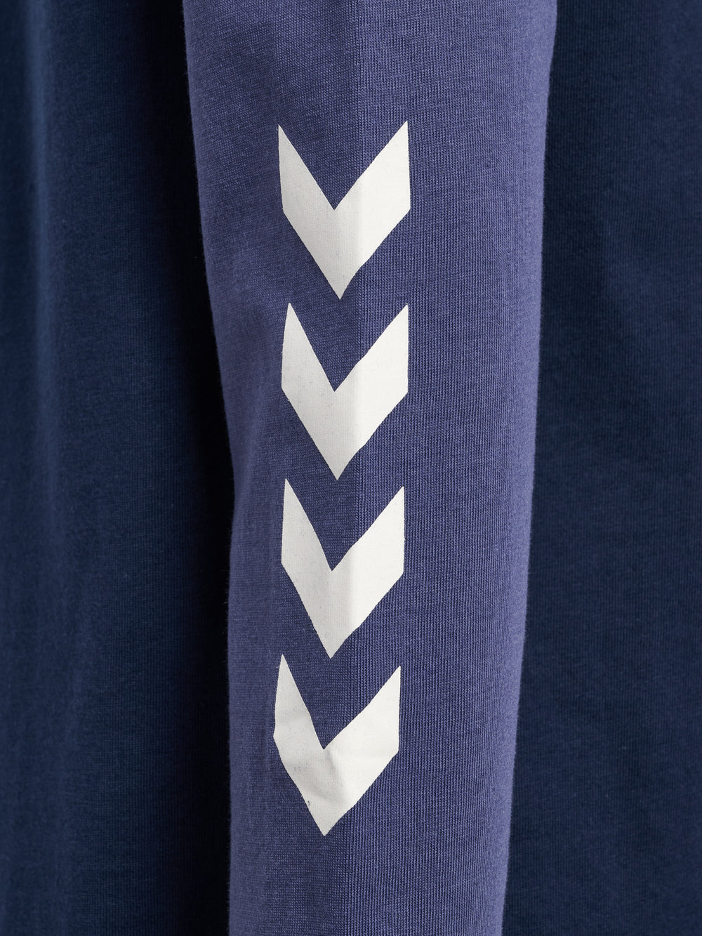 HUMMEL Logo T-Shirt L/S Kind (dress blues/blue indigo)