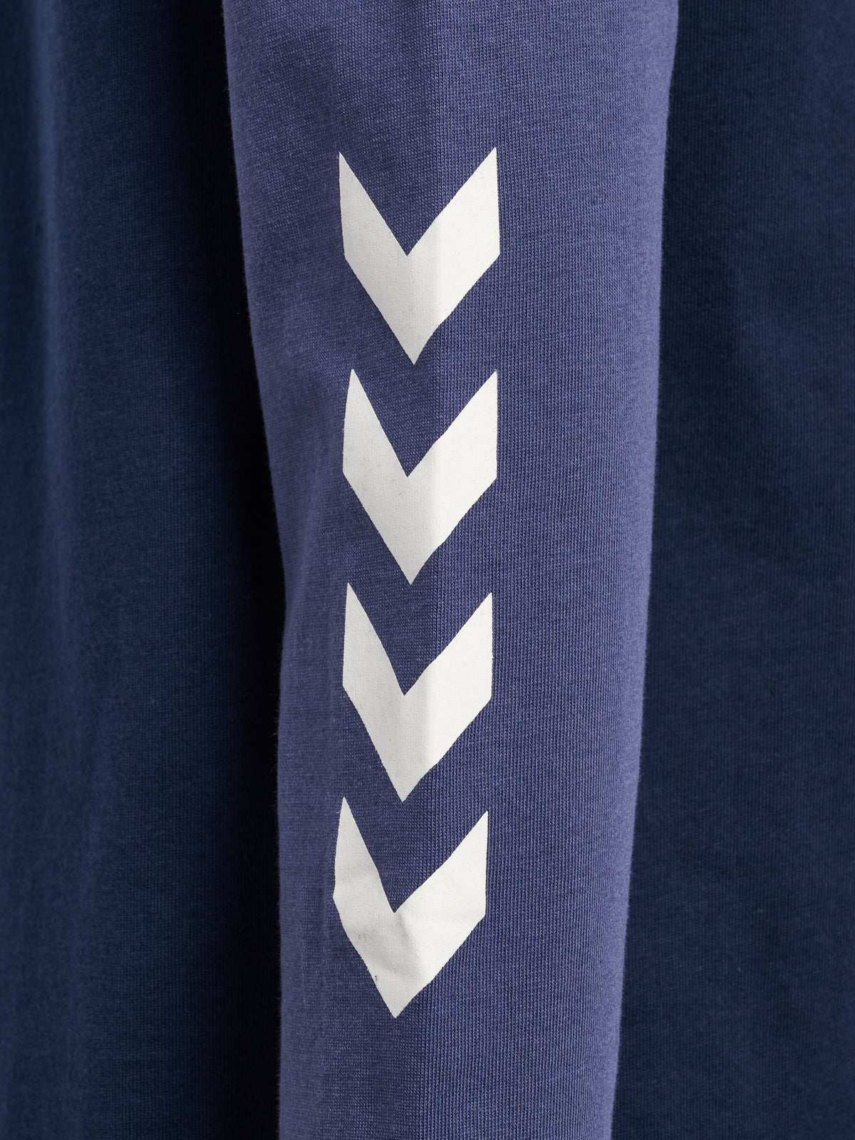 HUMMEL Logo T-Shirt L/S Kind (dress blues/blue indigo)