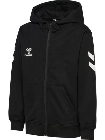 HUMMEL Go 2.0 Chevron Zip Hoodie Kind (black)