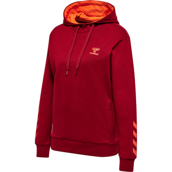 HUMMEL Offgrid Cotton Hoodie Wo Damen (rhubarb/nasturtium)