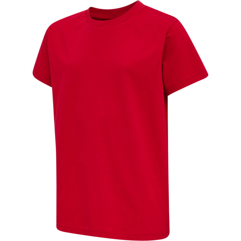 HUMMEL Red Basic T-Shirt S/S Kind (tango red)