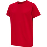 HUMMEL Red Basic T-Shirt S/S Kind (tango red)
