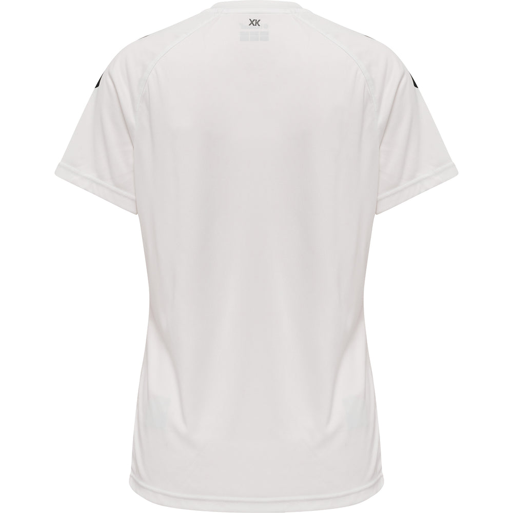 HUMMEL Core XK Core Poly Tee S/S Damen (white)
