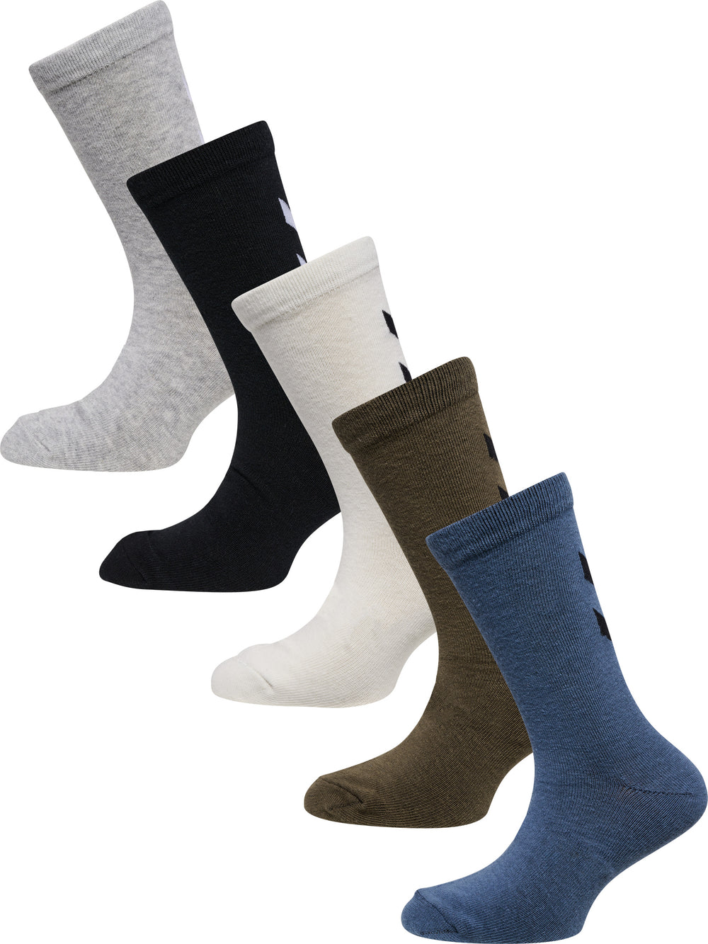 HUMMEL Make My Day Sock 5-Pack Kind (bering sea)