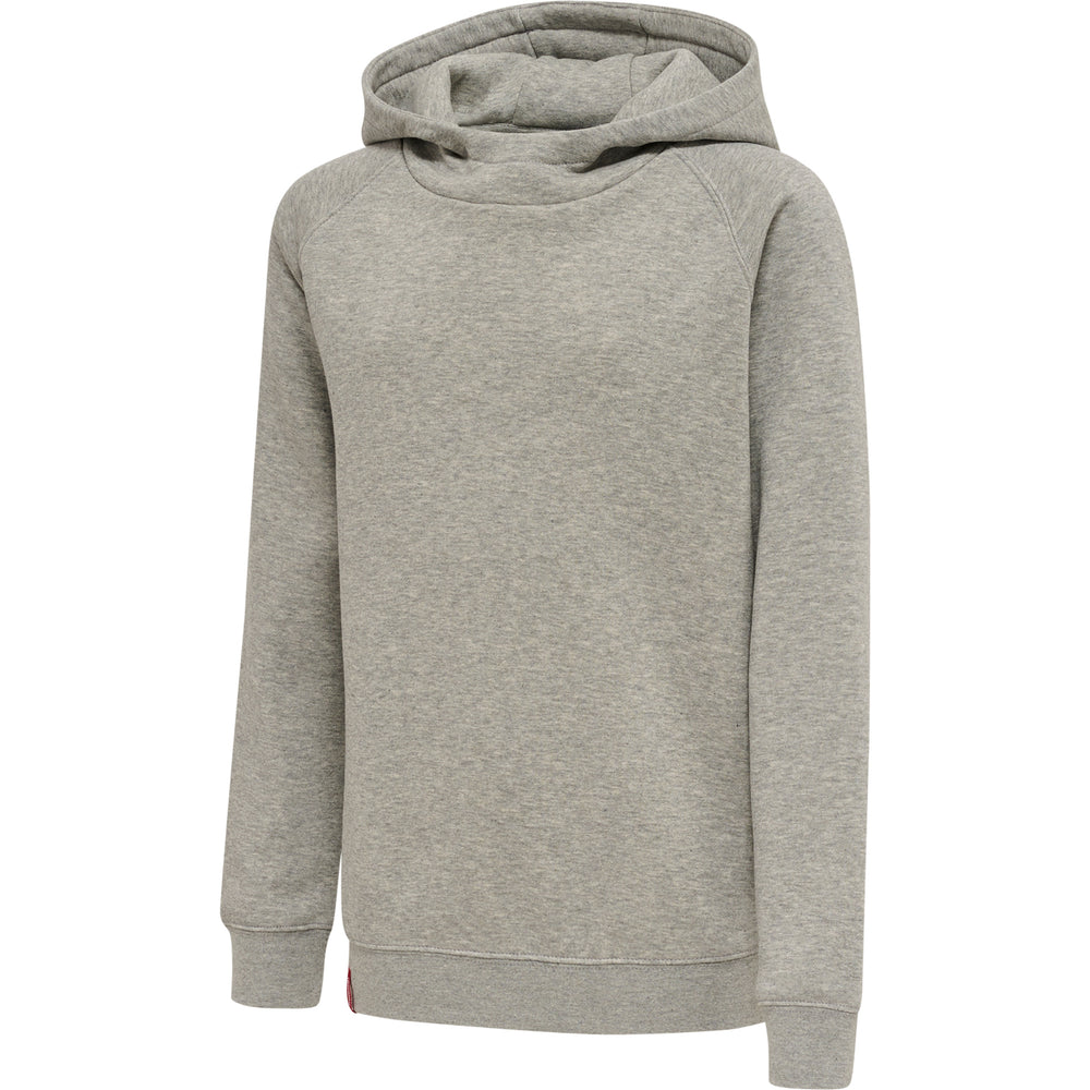 HUMMEL Red Classic Hoodie Kind (grey melange)