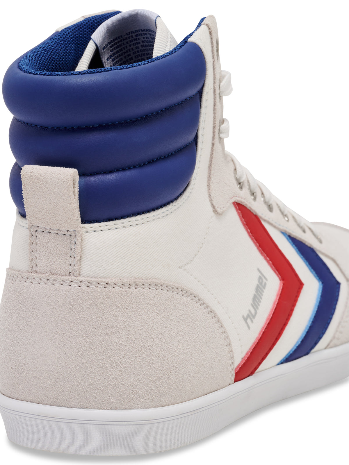 HUMMEL Slimmer Stadil High (white/blue/red/gum)