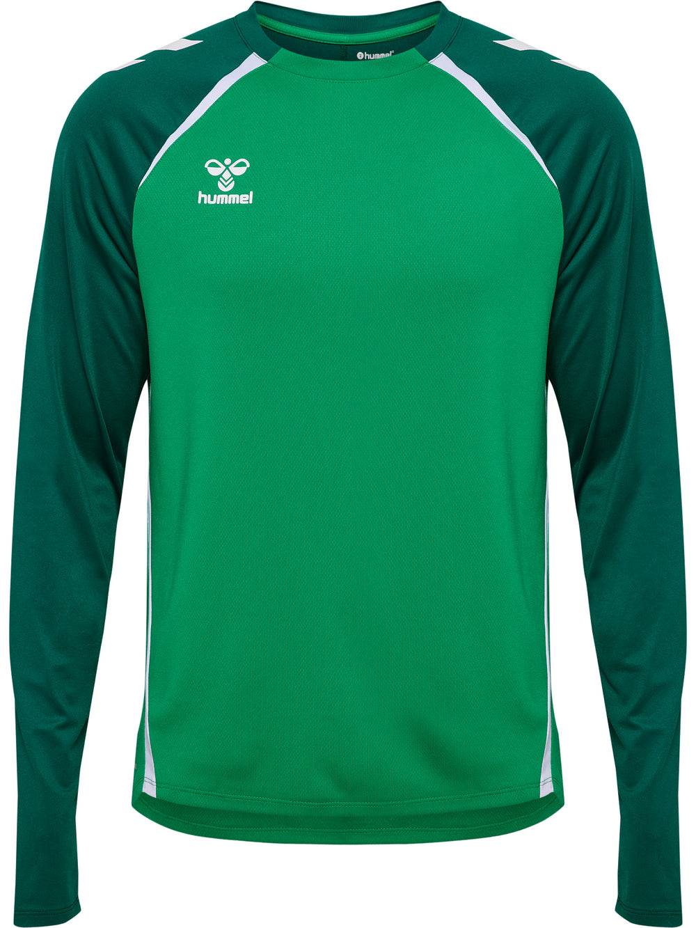 HUMMEL Lead 2.0 Crew Sweat (jelly bean/evergreen)