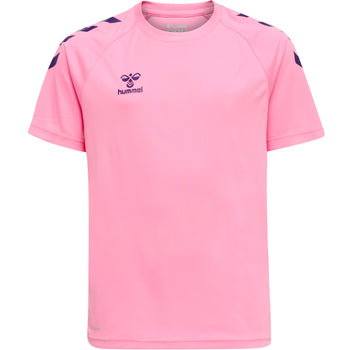 HUMMEL Core Xk Core Poly Tee S/S Unisex Kind Rosa