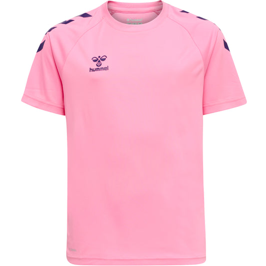 HUMMEL Core Xk Core Poly Tee S/S Unisex Kind Rosa