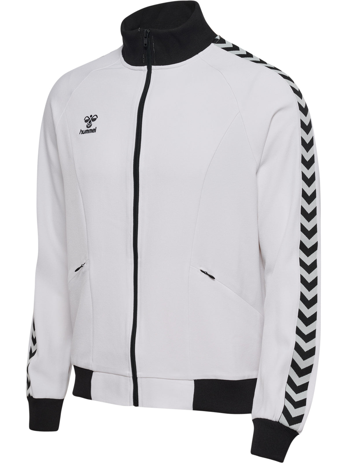HUMMEL Root Track Zip Jacket (blanc de blanc/black)