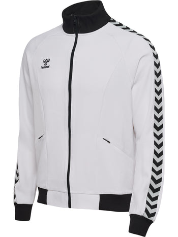 HUMMEL Root Track Zip Jacket (blanc de blanc/black)