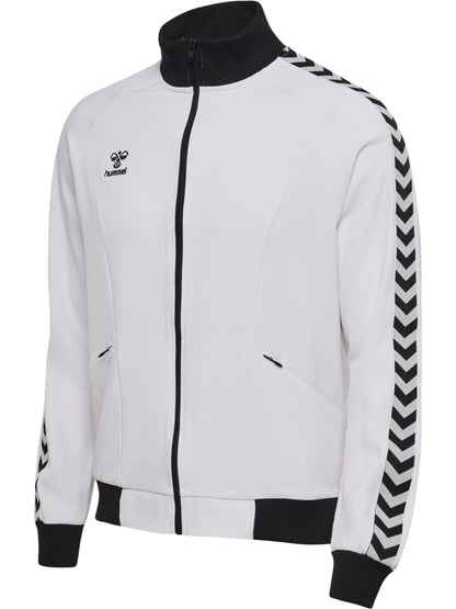 HUMMEL Root Track Zip Jacket (blanc de blanc/black)