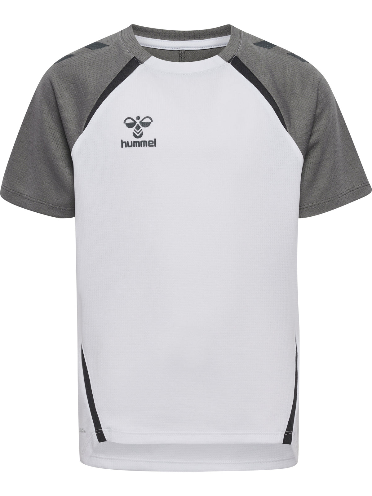 HUMMEL Lead 2.0 Jersey S/S Kind (white/steel gray)