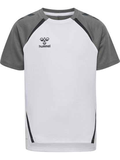 HUMMEL Lead 2.0 Jersey S/S Kind (white/steel gray)