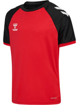 HUMMEL Match League Jersey S/S Kind (true red/black)