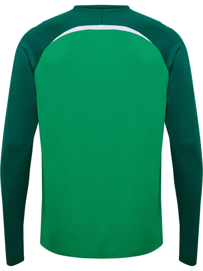HUMMEL Lead 2.0 Crew Sweat (jelly bean/evergreen)