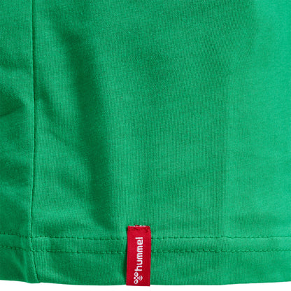 HUMMEL Red Basic T-Shirt S/S Kind (jelly bean)