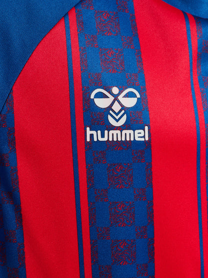 HUMMEL Match Striped Jersey S/S Kind (true blue/true red)