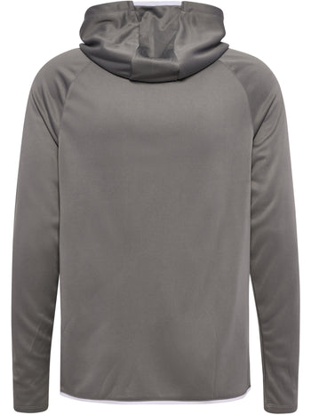 HUMMEL Core 2.0 Zip Hoodie (steel gray/white)