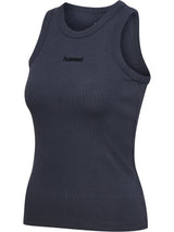 HUMMEL Foundation Rib Tank Top Damen (ebony)