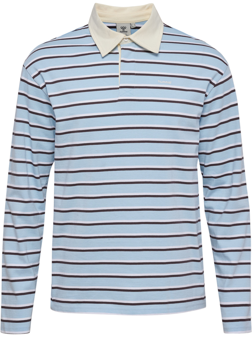 HUMMEL I-D Polo L/S (floaty blue)