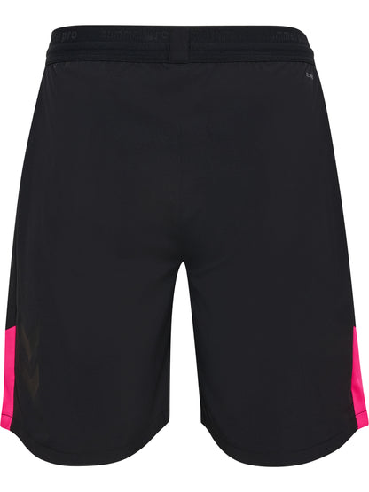 HUMMEL BLAZE27 Pro Training Shorts (black/pink glo)