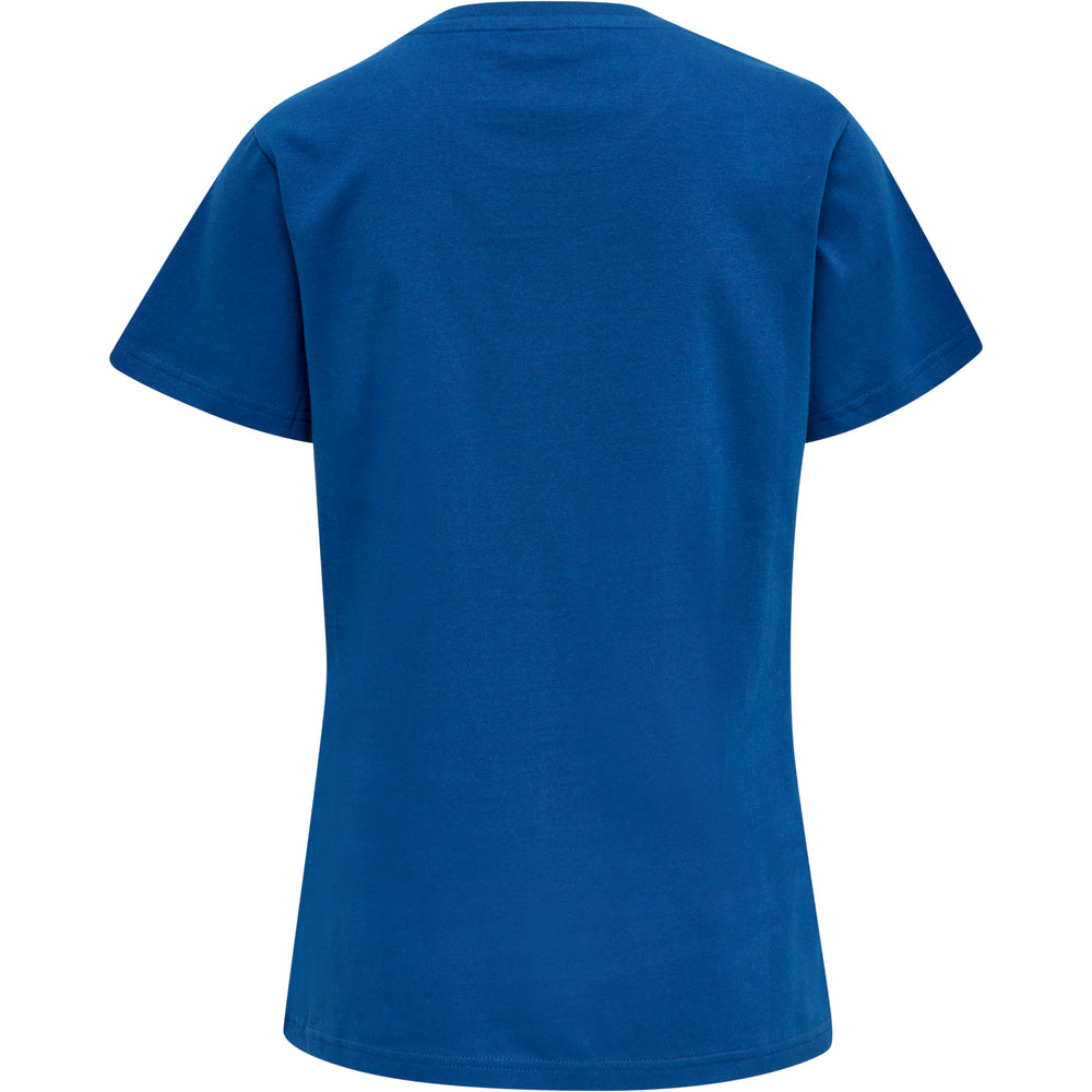 HUMMEL Red Basic T-Shirt S/S Damen (true blue)