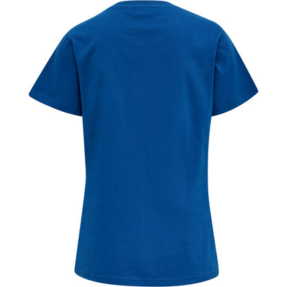 HUMMEL Red Basic T-Shirt S/S Damen (true blue)