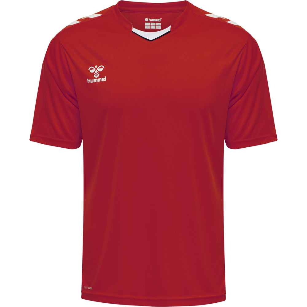 HUMMEL Core Xk Poly Jersey S/S Herren Rot