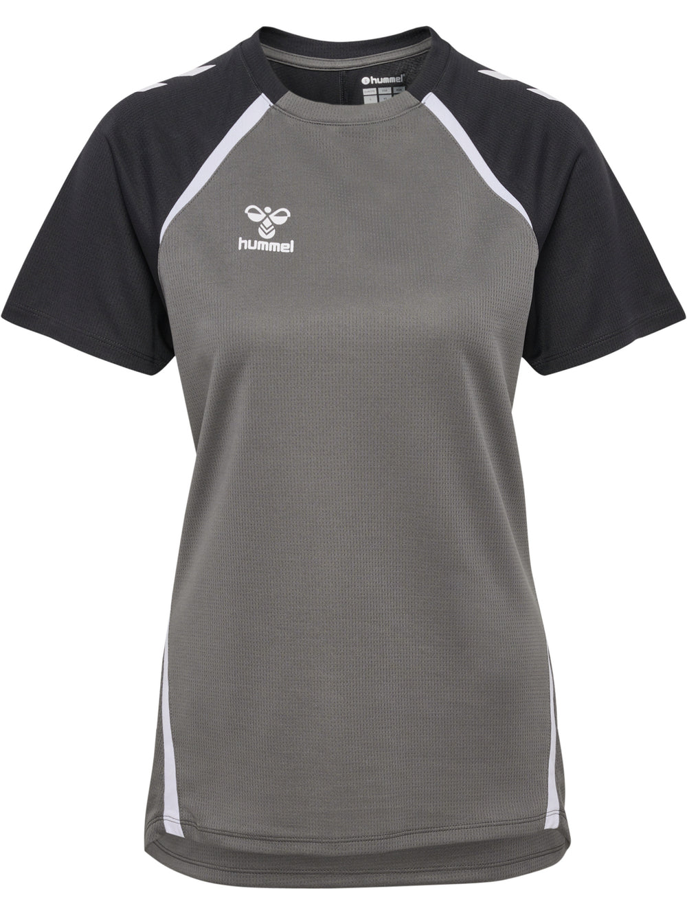 HUMMEL Lead 2.0 Jersey S/S Damen (steel gray/asphalt)