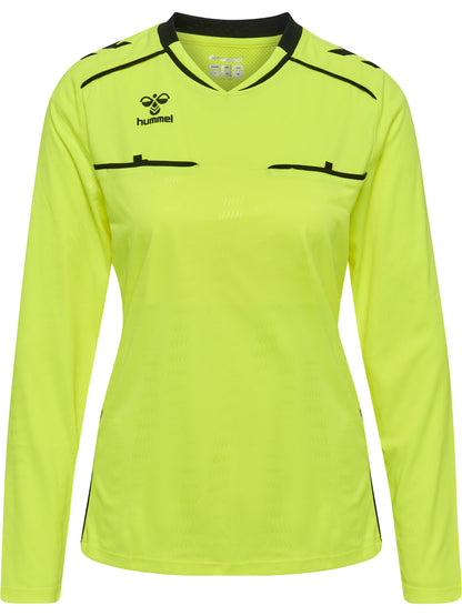 HUMMEL Referee Jersey L/S Damen (neon yellow)