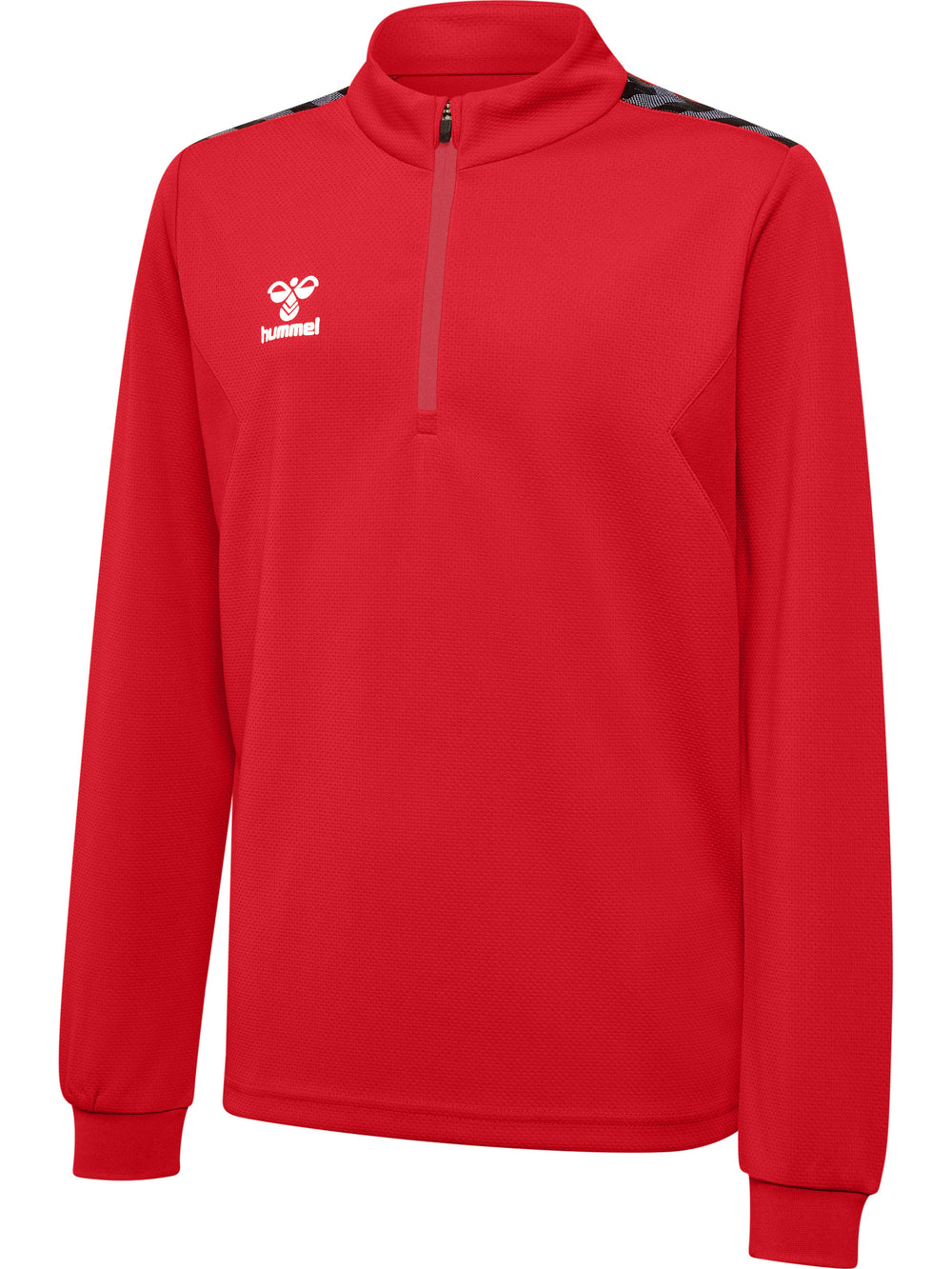 HUMMEL Authentic Half Zip Sweat Kind (true red)