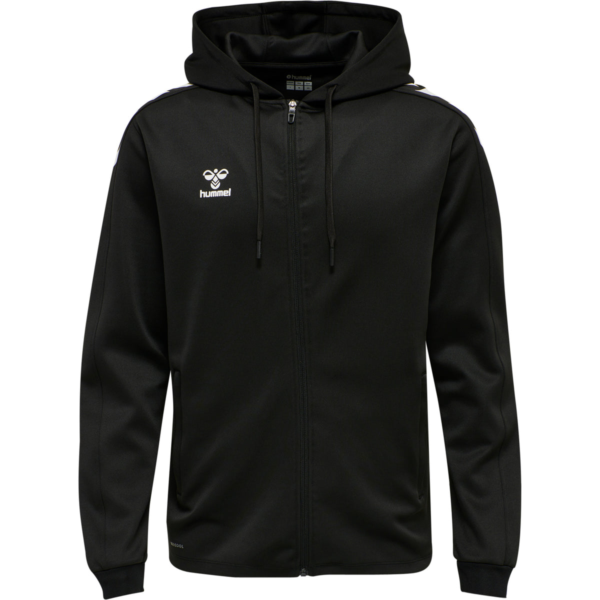 HUMMEL Core XK Poly Zip Hood Sweat (black)
