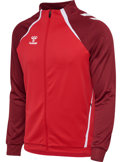 HUMMEL Lead 2.0 Track Zip Jacket (true red/maroon)