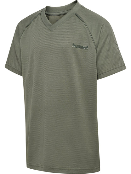 HUMMEL Reg Active T-Shirt S/S Kind (castor gray)