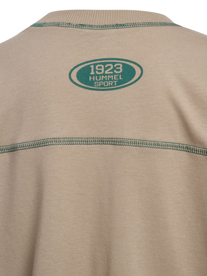 HUMMEL Timmi Boxy T-Shirt L/S Kind (cobblestone)