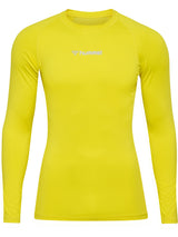 HUMMEL Bl Performance Tee L/S Herren Gelb