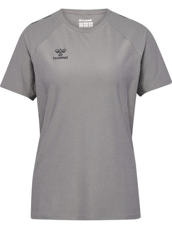 HUMMEL Cima 2.0 Jersey S/S Damen Grau