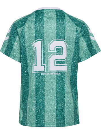 HUMMEL Shimmer T-Shirt S/S Kind (june bug)