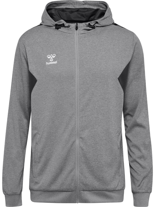 HUMMEL Authentic Pl Zip Hoodie Herren Grau