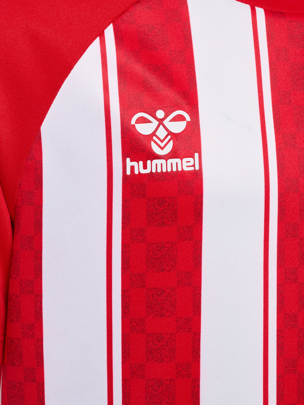 HUMMEL Match Striped Jersey S/S Kind (true red/white)