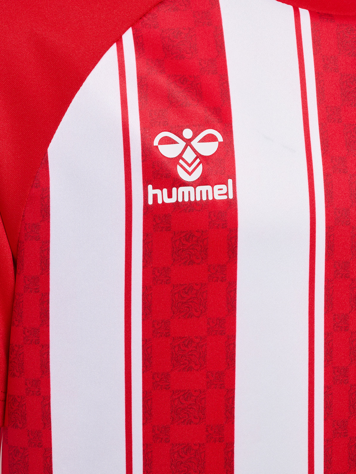 HUMMEL Match Striped Jersey S/S Kind (true red/white)