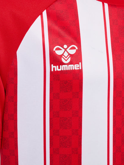 HUMMEL Match Striped Jersey S/S Kind (true red/white)